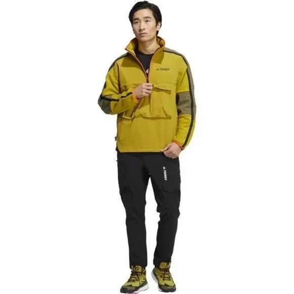 NWT adidas Men's Terrex Utilitas 1/2-Zip Jacket NWT - Picture 2 of 5